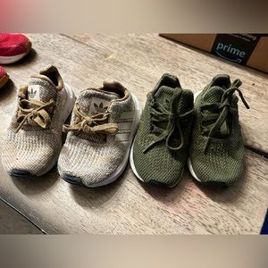 Adidas toddler swift runners two pairs